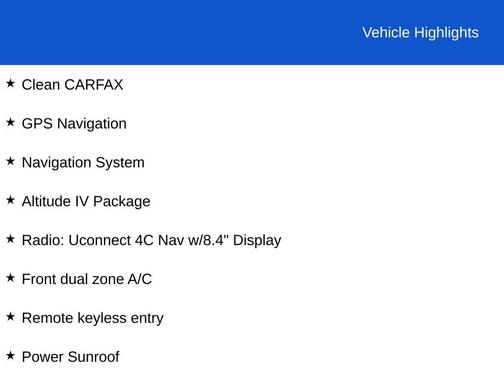 2019 Jeep Grand Cherokee Altitude