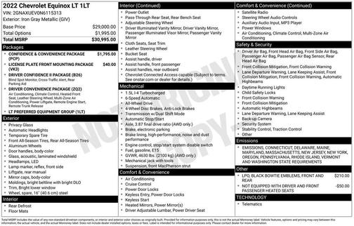 2022 Chevrolet Equinox 1LT