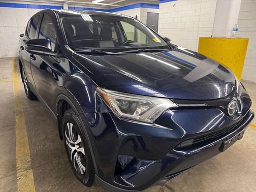 Galactic Aqua Mica 2017 Toyota RAV4 LE