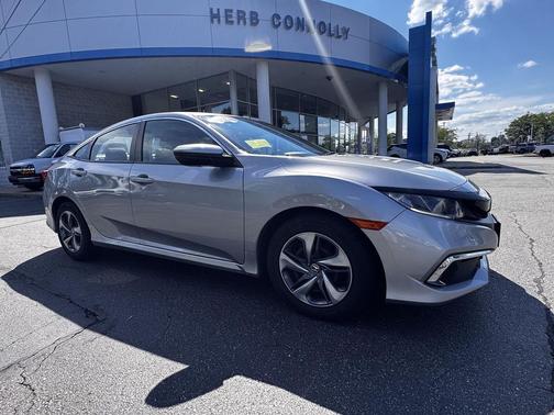 Lunar Silver Metallic 2019 Honda Civic LX