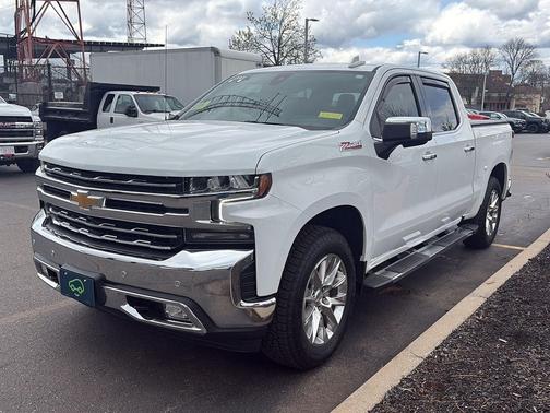 Summit White 2021 Chevrolet Silverado 1500 LTZ