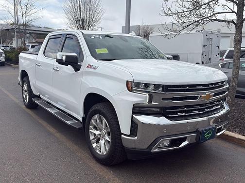 Summit White 2021 Chevrolet Silverado 1500 LTZ