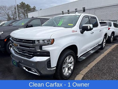 Summit White 2021 Chevrolet Silverado 1500 LTZ