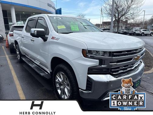 Summit White 2021 Chevrolet Silverado 1500 LTZ