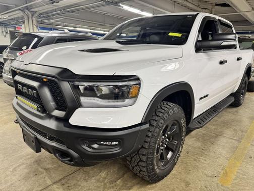 Bright White Clearcoat 2021 RAM 1500 Rebel