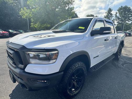 Bright White Clearcoat 2021 RAM 1500 Rebel
