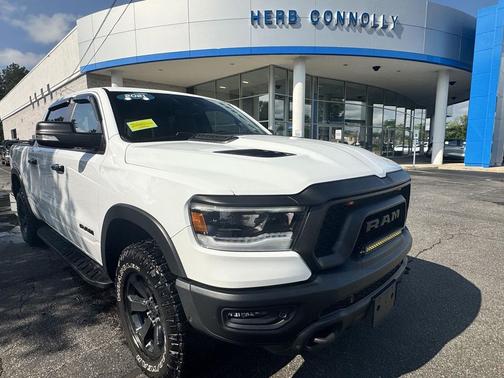 Bright White Clearcoat 2021 RAM 1500 Rebel