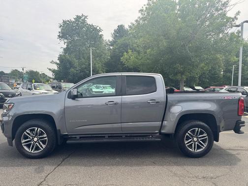 Satin Steel Metallic 2021 Chevrolet Colorado WT