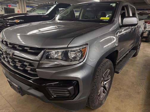 Satin Steel Metallic 2021 Chevrolet Colorado WT