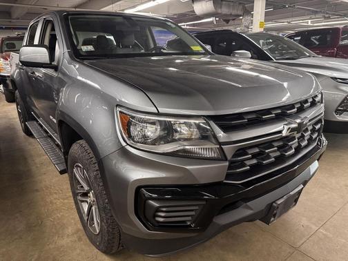 Satin Steel Metallic 2021 Chevrolet Colorado WT