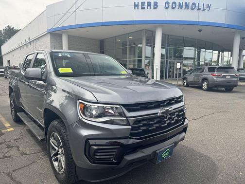 Satin Steel Metallic 2021 Chevrolet Colorado WT
