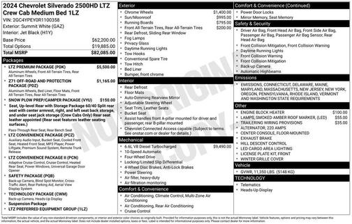 2024 Chevrolet Silverado 2500 LTZ