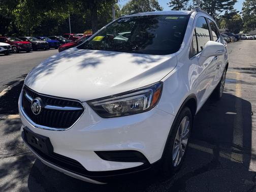 Summit White 2019 Buick Encore Preferred