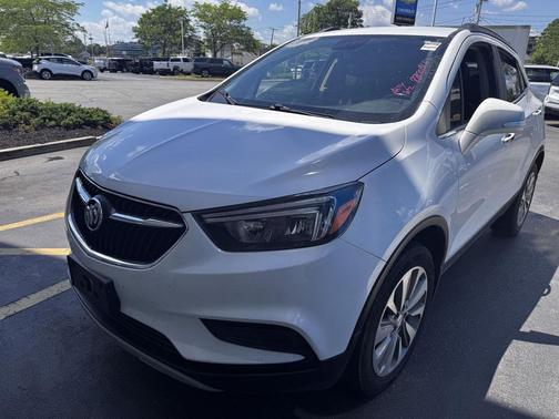 Summit White 2019 Buick Encore Preferred