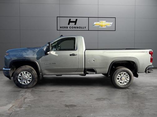 Sterling Gray Metallic 2026 Chevrolet Silverado 3500 Regular Cab, Long Bed, WT Dual Rear Wheel, 4WD