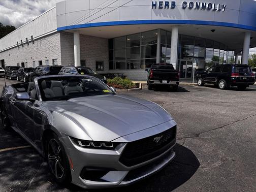Iconic Silver 2024 Ford Mustang EcoBoost Premium