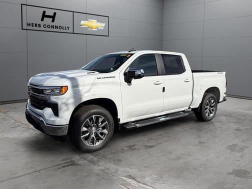 Summit White 2026 Chevrolet Silverado 1500 LT