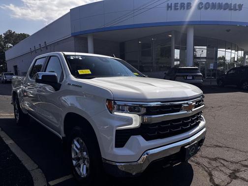 Summit White 2023 Chevrolet Silverado 1500 LT