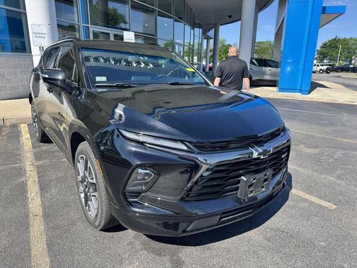 Black 2025 Chevrolet Blazer RS