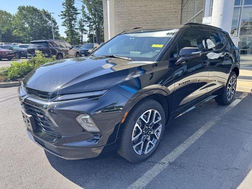 Black 2025 Chevrolet Blazer RS