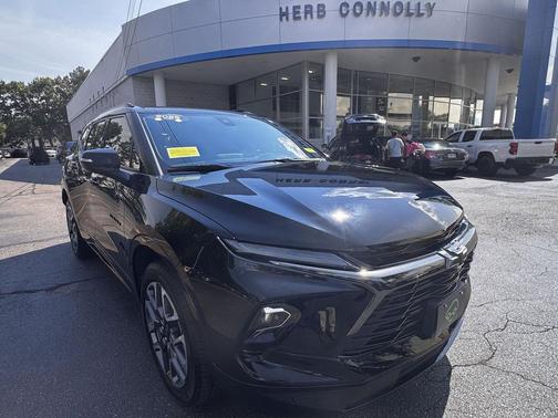 Black 2025 Chevrolet Blazer RS