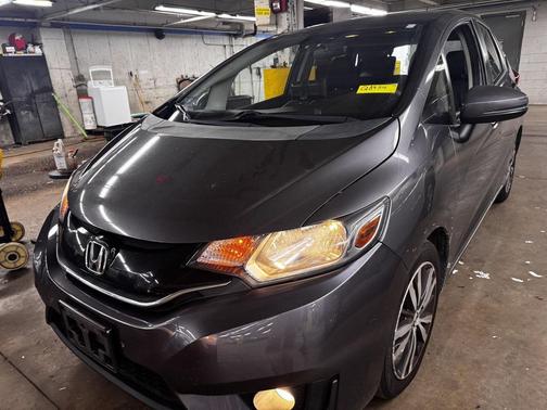 Modern Steel Metallic 2015 Honda Fit EX