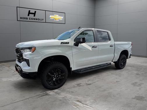 Summit White 2026 Chevrolet Silverado 1500 LT Trail Boss