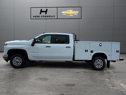 Summit White 2026 Chevrolet Silverado 2500 Crew Cab, Long Bed, WT, 4WD