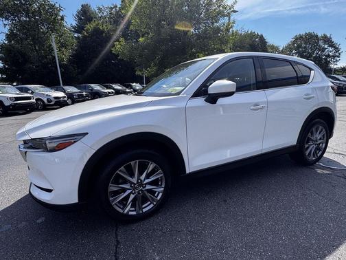 Snowflake White Pearl Mica 2021 Mazda CX-5 Grand Touring