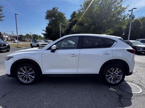 Snowflake White Pearl Mica 2021 Mazda CX-5 Grand Touring
