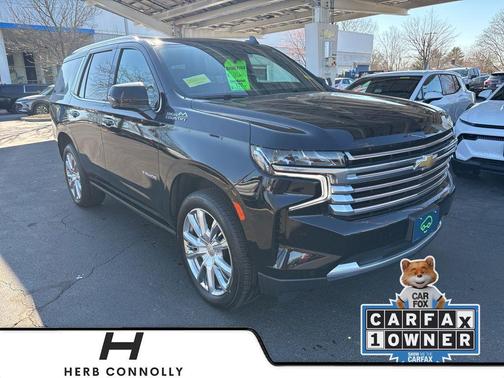 Black 2021 Chevrolet Tahoe 4WD High Country