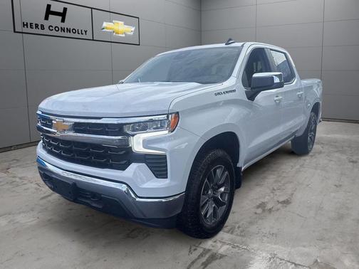 Summit White 2026 Chevrolet Silverado 1500 LT