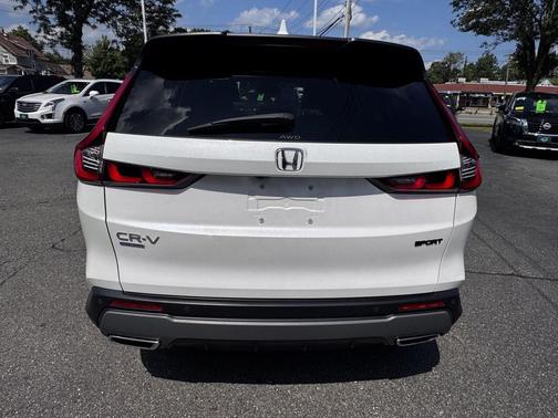 Platinum White Pearl 2024 Honda CR-V Hybrid Sport AWD