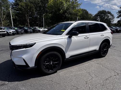 Platinum White Pearl 2024 Honda CR-V Hybrid Sport AWD