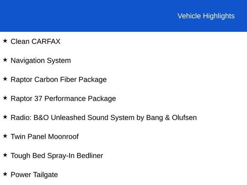 2023 Ford F-150 Raptor