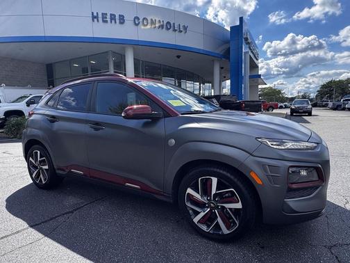 Matte Grey w/Iron Man Red Roof 2019 Hyundai KONA Iron Man