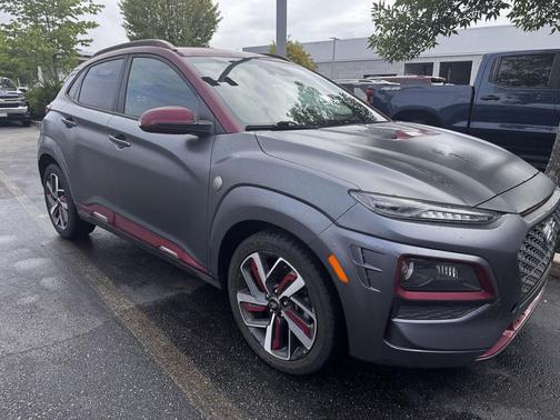 Matte Grey w/Iron Man Red Roof 2019 Hyundai KONA Iron Man