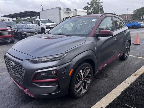 Matte Grey w/Iron Man Red Roof 2019 Hyundai KONA Iron Man