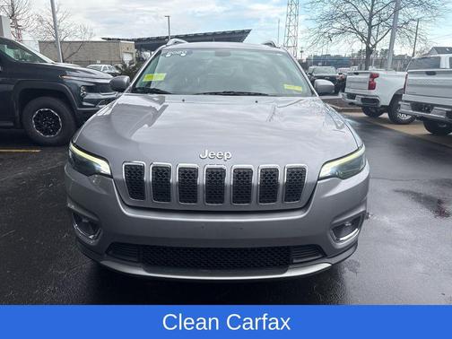 Billet Silver Metallic Clearcoat 2019 Jeep Cherokee Limited