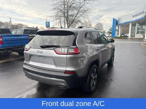 Billet Silver Metallic Clearcoat 2019 Jeep Cherokee Limited