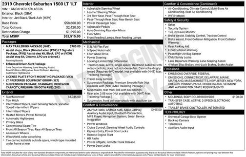2019 Chevrolet Suburban LT