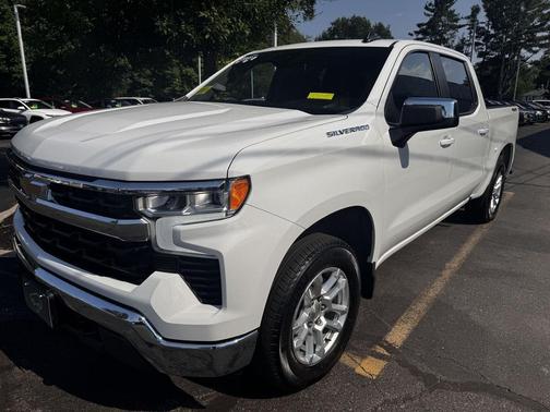 Summit White 2023 Chevrolet Silverado 1500 LT