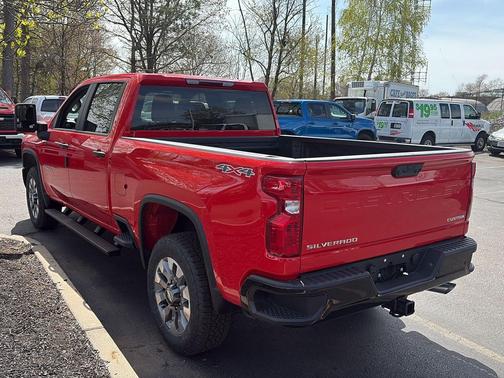 Red Hot 2026 Chevrolet Silverado 2500 Custom
