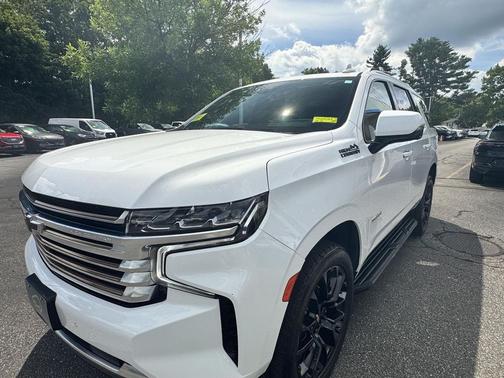Summit White 2023 Chevrolet Tahoe 4WD High Country