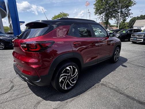 Crimson Metallic 2025 Chevrolet Trailblazer RS