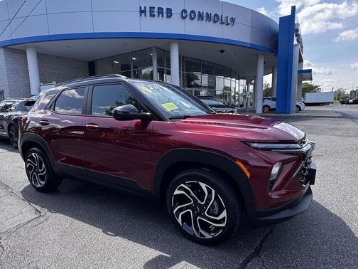 Crimson Metallic 2025 Chevrolet Trailblazer RS