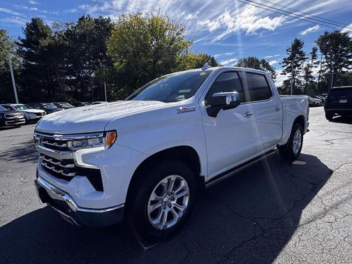 Summit White 2022 Chevrolet Silverado 1500 LTZ