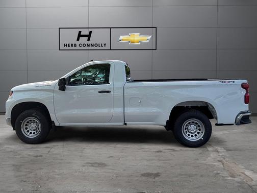 Summit White 2026 Chevrolet Silverado 1500 WT