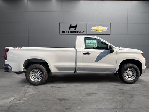 Summit White 2026 Chevrolet Silverado 1500 WT