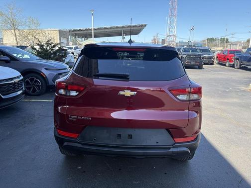 Crimson Metallic 2024 Chevrolet Trailblazer LS
